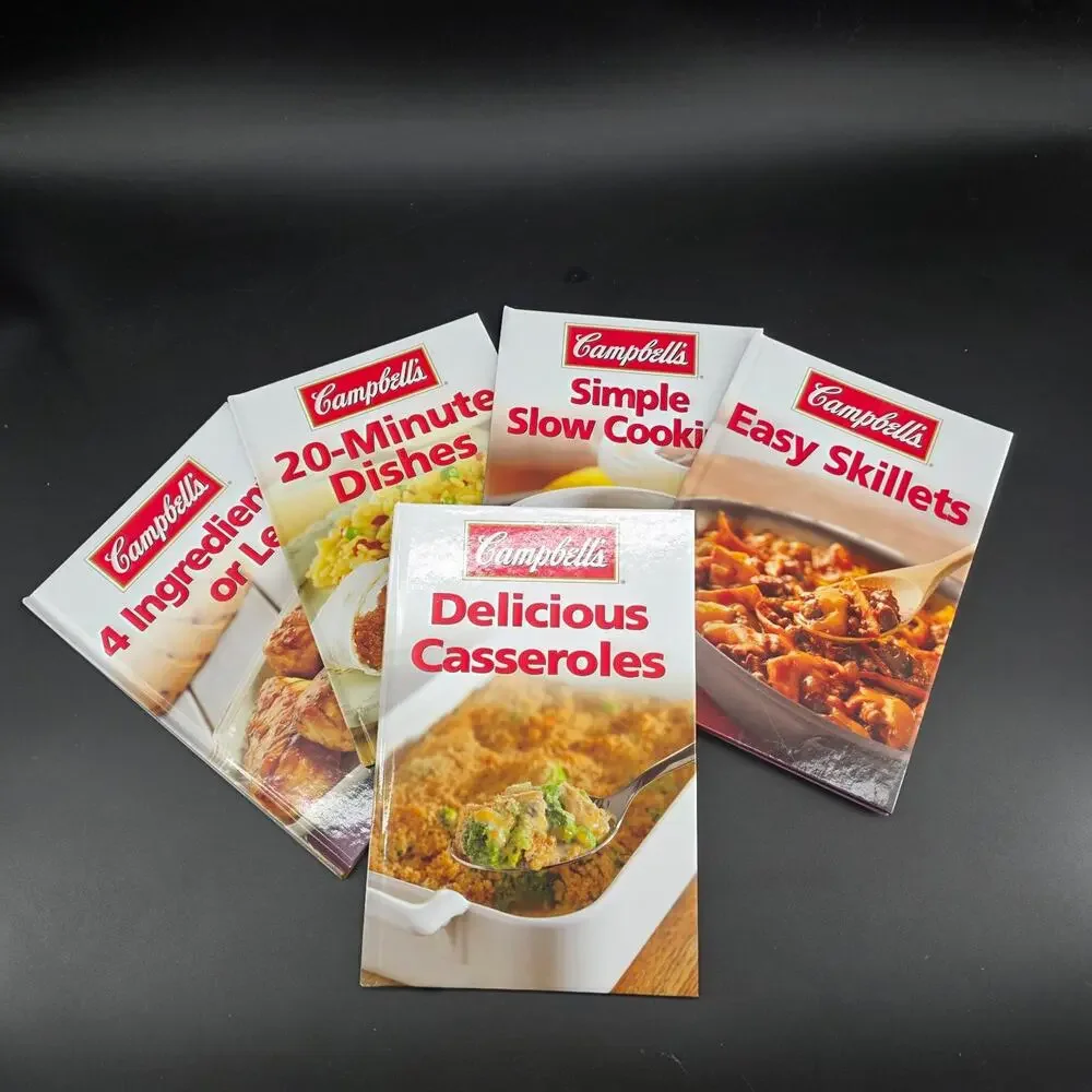 Campbell's Cookbook Set: Casseroles Skillets Slow Cooking 2011 Recipes